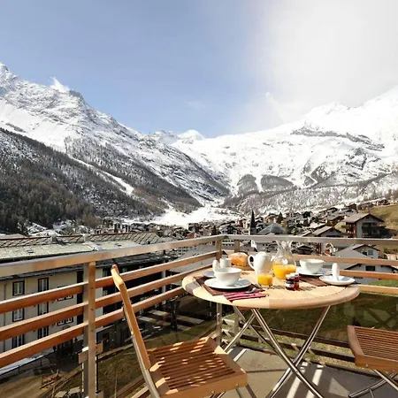 Panorama Chalet With Views To The Glaciers And The Dom * Saas-Fee